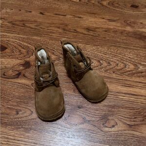 UGG Brown/Tan Baby Boots Size 04/05